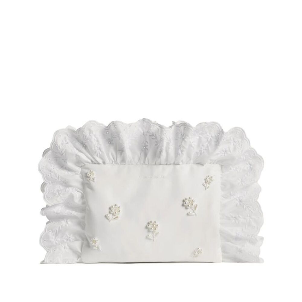 Simone Rocha White Clutch Bags Men